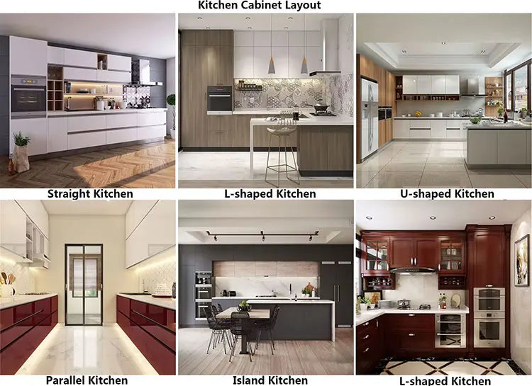 2024 Kitchen Cabinet Luxury Cabinet Kitchen Modular Design Wood Veneer Furniture Pull Down Modern Kitchen Cabinet