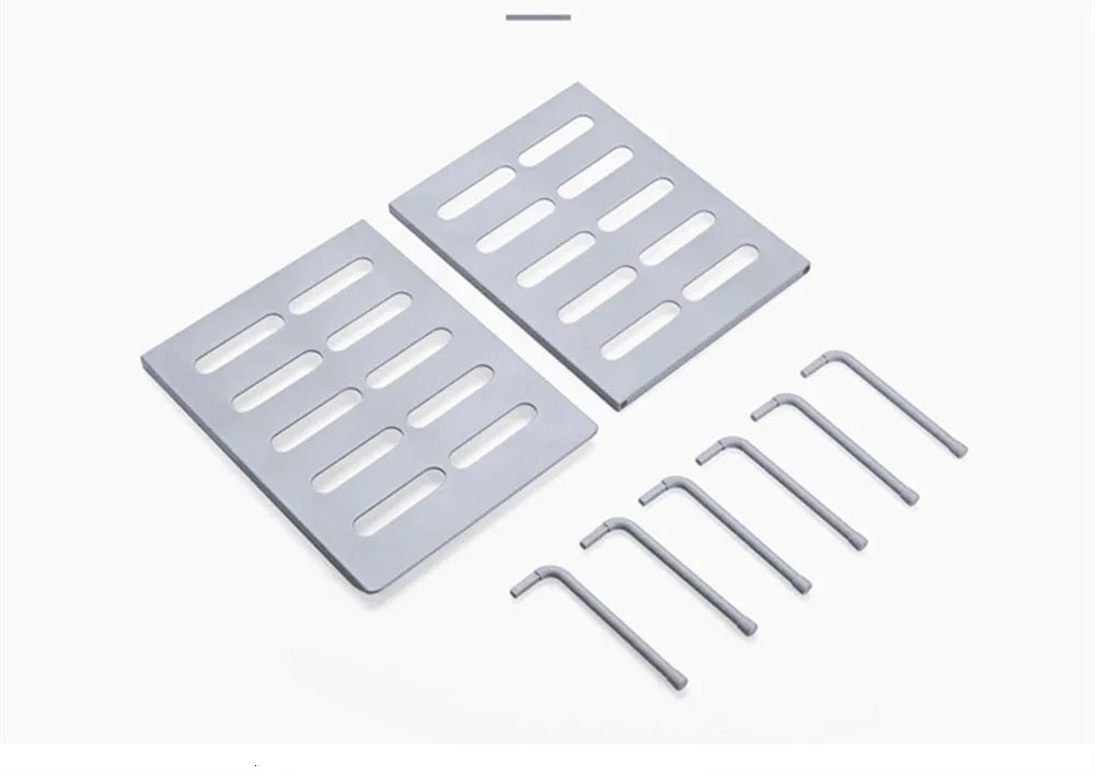 Kitchen Closet Organizer Storage Shelf for Wardrobe, Decorative Cabinet Holders, Space Saving Rack